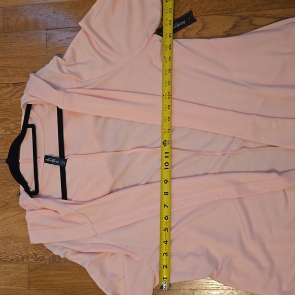 AMBRIELLE BRAND WOMEN'S PINK SOFT HOODED ROBE SIZE LARGE - Picture 8 of 16